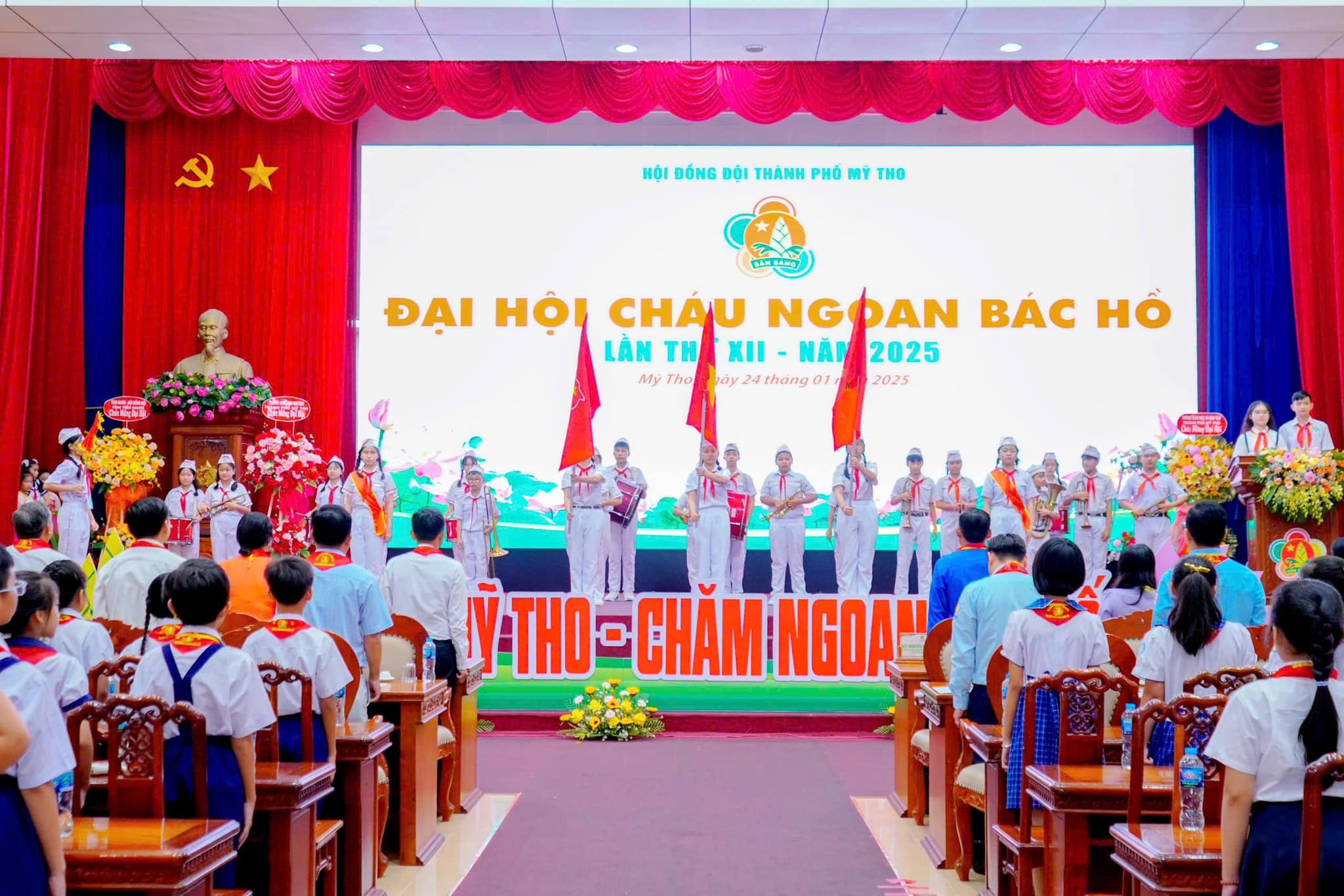 Thành phố Mỹ Tho: tổ chức Đại hội Cháu ngoan Bác Hồ lần thứ XII, năm 2025.
