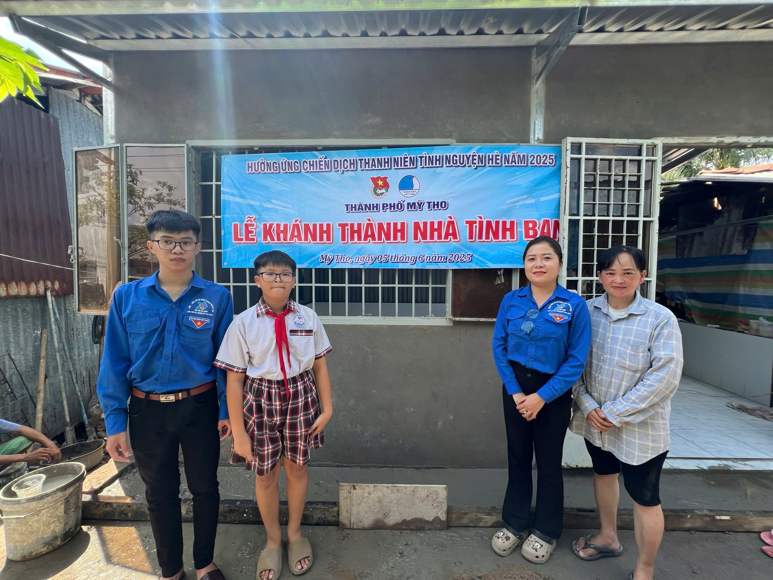 Thành phố Mỹ Tho: Tổ chức Lễ Khánh thành nhà tình bạn năm 2025